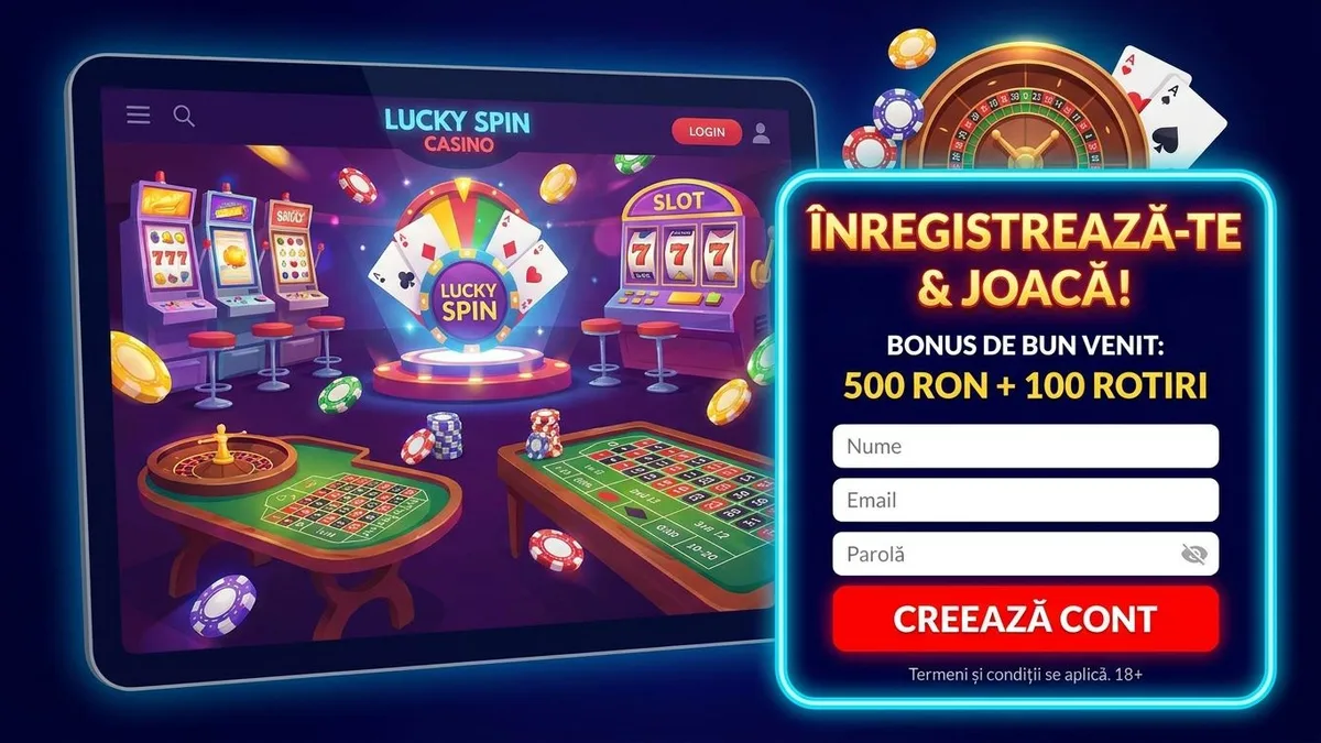 Înregistrare cu bonus